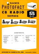 One Sams Photofact Transistor Radio Series Manuals Volumes 87 through 123  #0916 